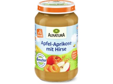 Alnatura Apple-apricot porridge with millet 190g