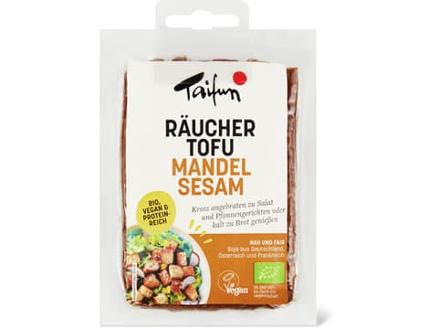Taifun Tofu affumicato Bio, mandorla-sesamo 200g