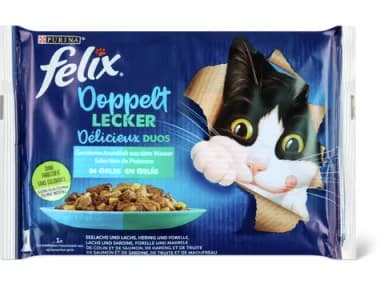 Felix Fish in jelly cat food 4x85g