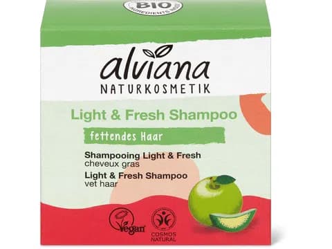 Shampoo solido Light & Fresh capelli grassi, vegano
