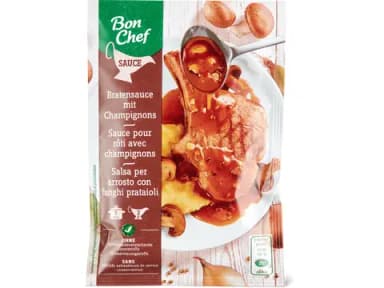 Bratensauce mit Champignons