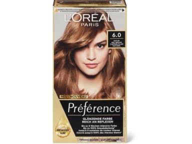 Préférence Hair Color 6 Dark blonde, permanent