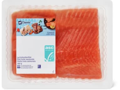 Lachsforellenfilet
