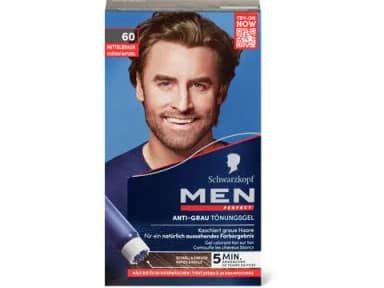 Schwarzkopf Men Perfect Tönungsgel 60 Mittelbraun 1