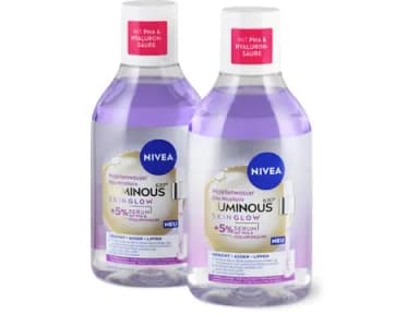 Nivea Eau micellaire Skin Glow, lot de 2 · 2 x 400 ml