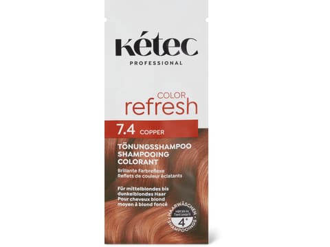 Shampoo colorante 7.4 oro ramato