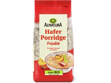 Alnatura Oat porridge Organic, Fruit, no added sugar 500g