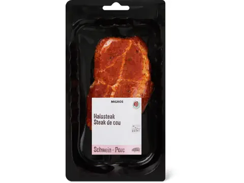 Migros Pork neck steak 100g