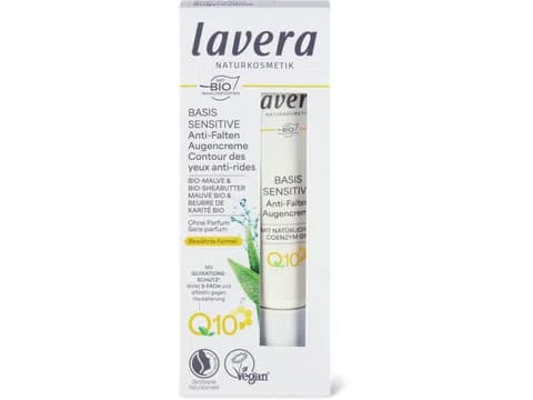 Crema idratante antirughe Basis Sensitiv Q10, vegano