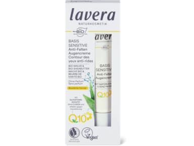 Basis Sensitiv Anti-Falten Augencreme Q10, vegan