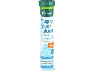 Kneipp Magnesium & Calcium Brausetabletten · 20 pz