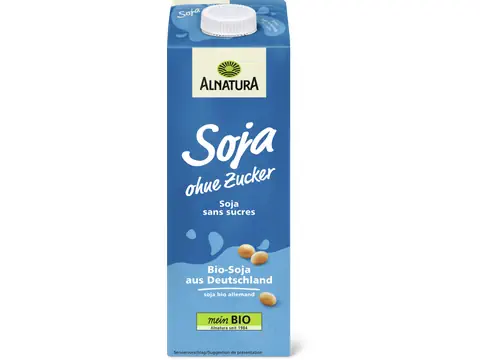 Alnatura Soy Drink Organic, plain, vegan, no added sugar 1l
