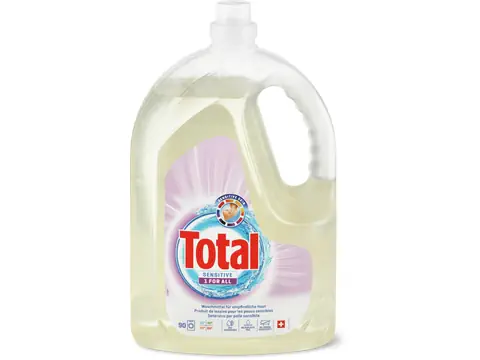Total Flüssigwaschmittel XXL Sensitive 1 For all · 5 l
