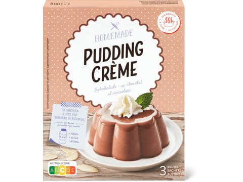 Pudding Crème al cioccolato