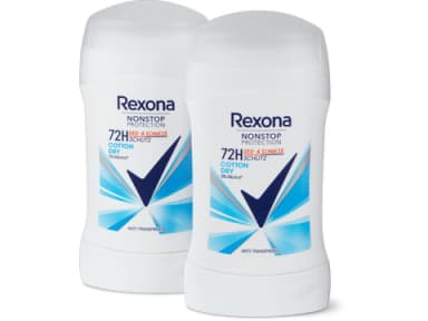 Rexona Deo Stick Cotton Dry · 2 x 50 ml