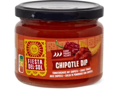 Chipotle Dip aus Tomatensauce, scharf