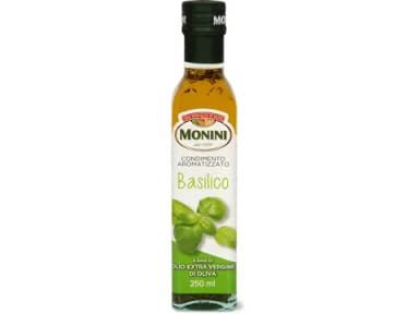 Monini Natives Olivenöl extra mit Basilikum 250ml