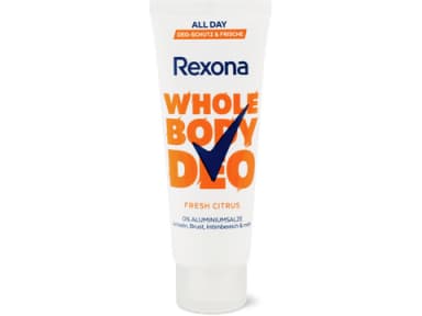 Rexona Deo Creme Whole Body Fresh Citrus · 75 ml