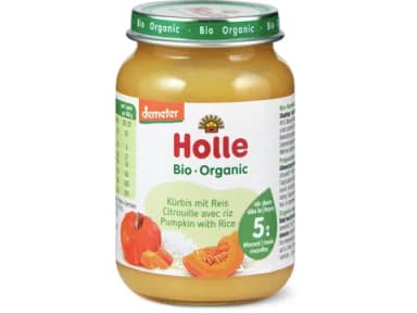 Holle Kürbisbrei mit Reis 190g