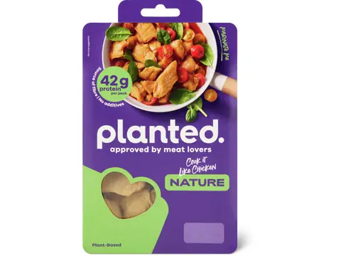 Planted Alternativa vegana agli straccetti di pollo al naturale 175g