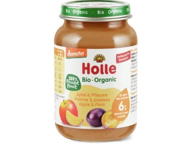 Holle Apfel & Pflaume Brei 190g