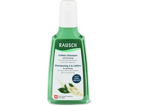 Shampoo alla caffeina con ginseng combattere la caduta dei capelli