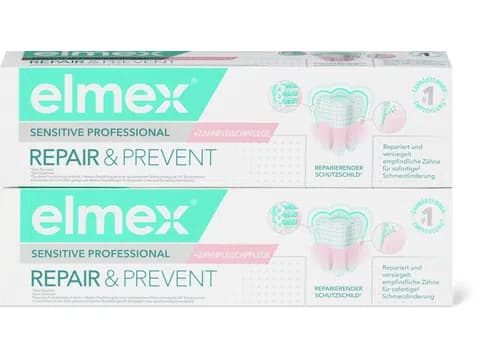 Elmex Dentifricio Repair & Prevent 2x75ml