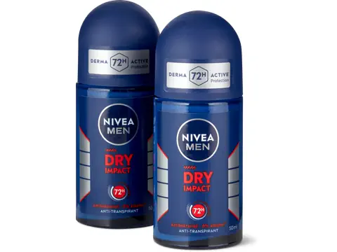 Nivea Deodorante roll-on Dry Impact 2x50ml
