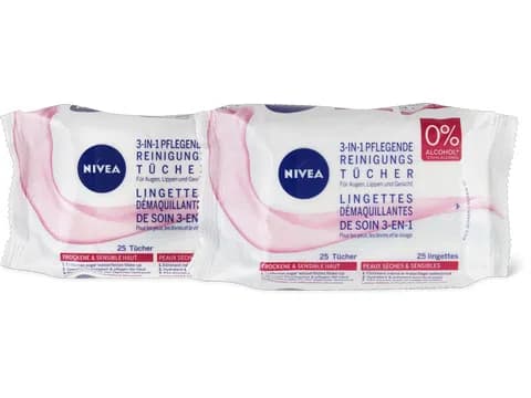 Salviettine detergenti nutrienti
