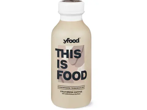 YFood Trinkmahlzeit cold brew 500ml