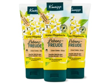 Kneipp Douche Joie de vivre Verveine citronnée et citron 3x200ml