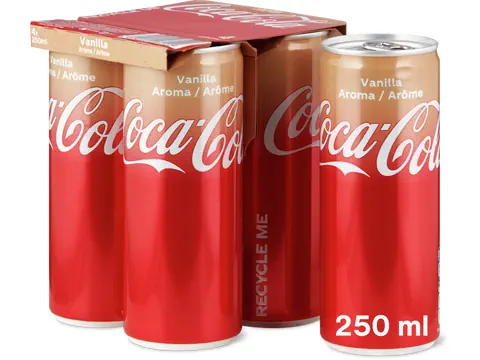 Coca-Cola Vanilla 4x250ml