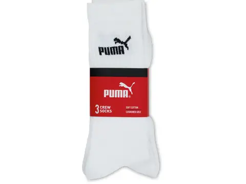 Puma Elements Crew Socks 3 pairs