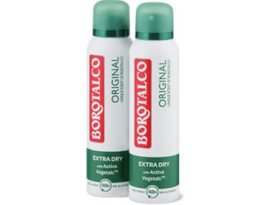 Borotalco Déodorant spray Original 2x150ml