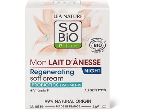 Crema da notte rigenerante Mon lait d'ânesse