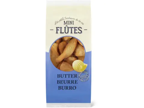 Mini-flûtes au beurre