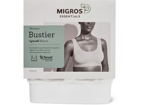 Lyocell bustier bra