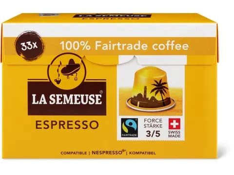 La Semeuse Espresso 33 capsule compatibili Nespresso