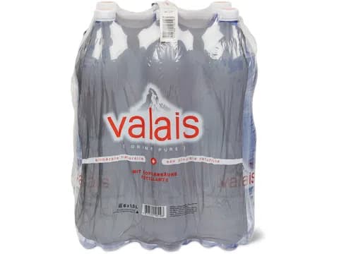 Acqua minerale Valais gassata 1.5 l
