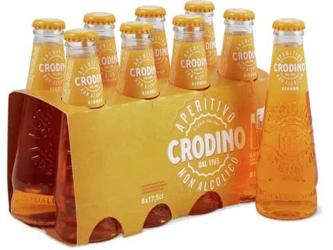 Crodino Biondo Aperitivo senza alcol 8x175ml