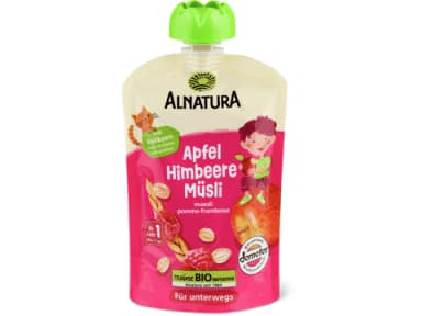 Alnatura Quetschbeutel Apfel Himbeere Müsli