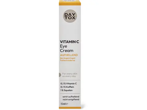 Vitamin C Eye Cream Koffein, Squalan