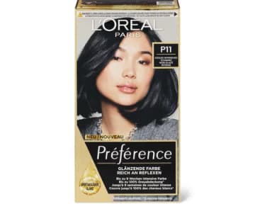 Préfèrence Hair color P11 cool black, permanent