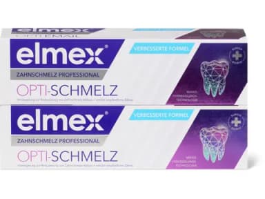 Elmex Zahnpasta Opti-Schmelz 2x75ml