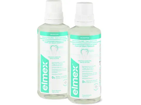 Elmex Sensitive mouthwash 2x400ml