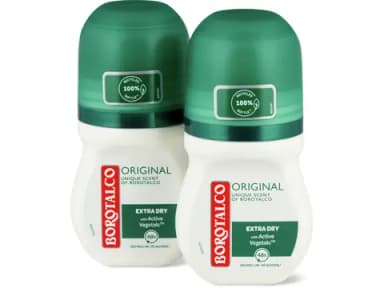 Borotalco Déodorant roll-on Original 2x50ml