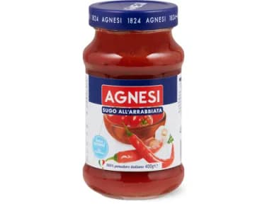 Agnesi Sugo all'Arrabbiata 100% Naturale · 400 g