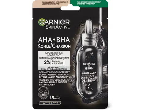 Garnier Maschera siero opacizzante AHA + BHA