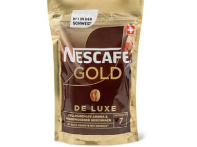 Nescafé Gold De Luxe instant coffee refill 180g