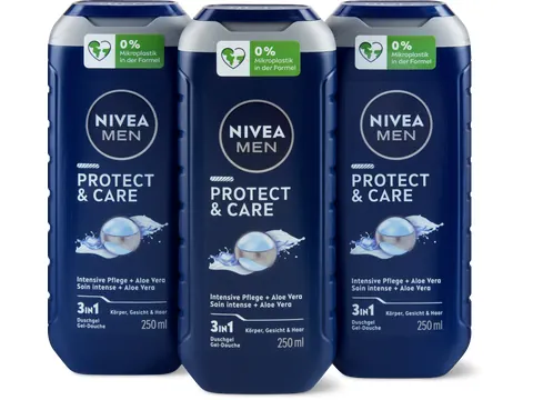 Nivea Gel doccia Protect & Care 3in1 750ml
